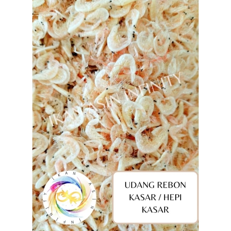 

Udang Rebon Kasar / Hepi Kasar Super (1000 Gram / 1 kg)