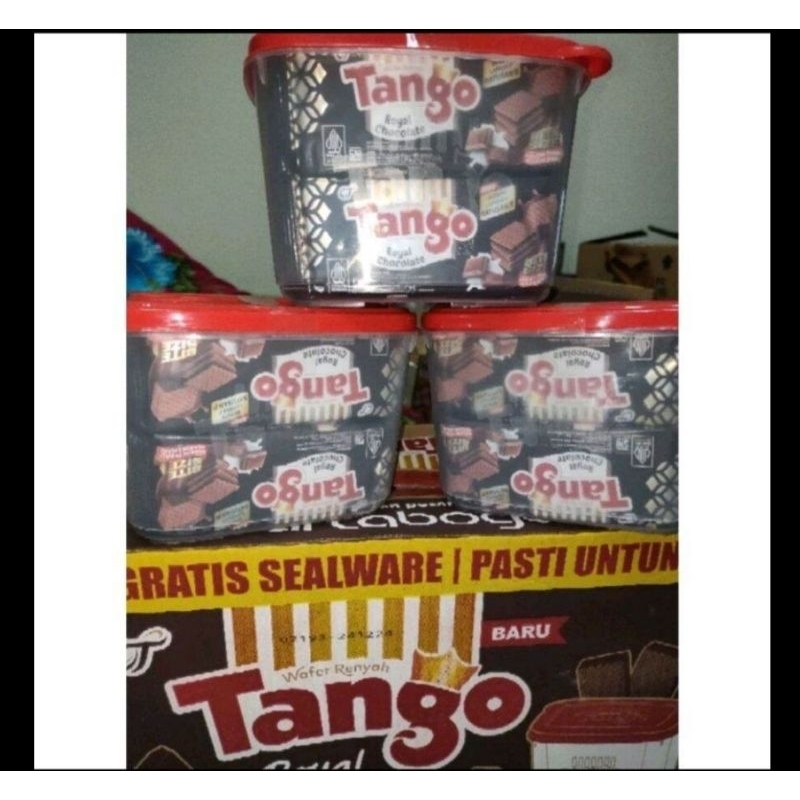 

Tango Wafer Coklat Sealware 1 Toples / 20 pcs