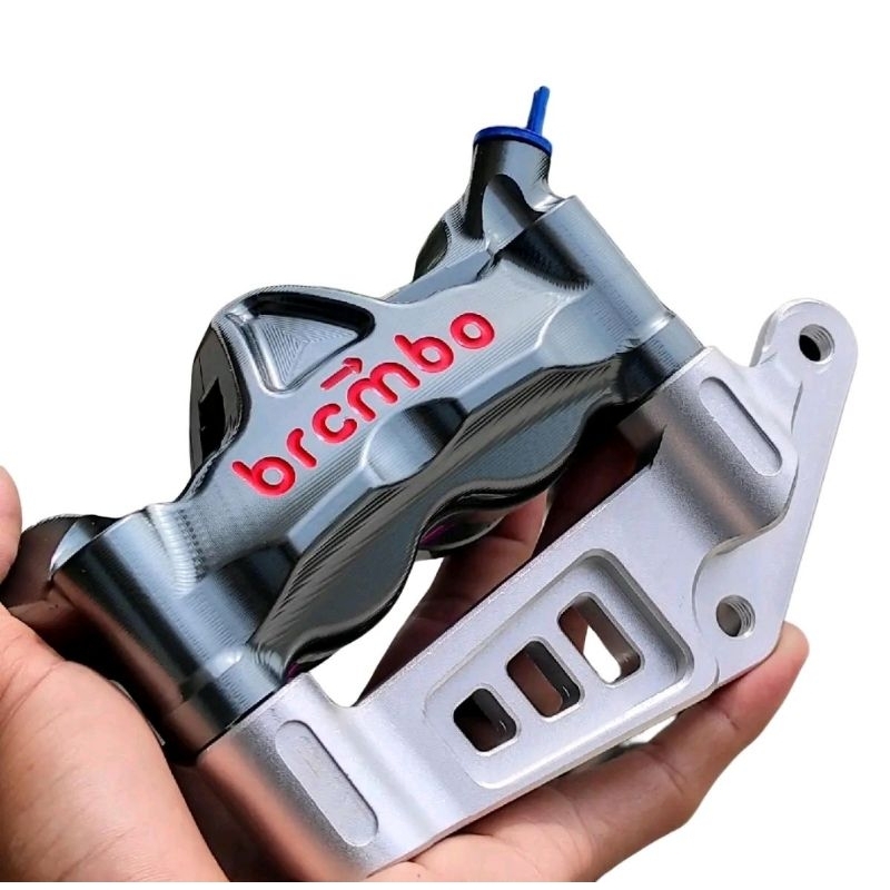 caliper brembo GP4RX M50 SET BREKET PIRINGAN DISK 300 MM KALIPER BREMBO MONO M50 pengeriman cakram d