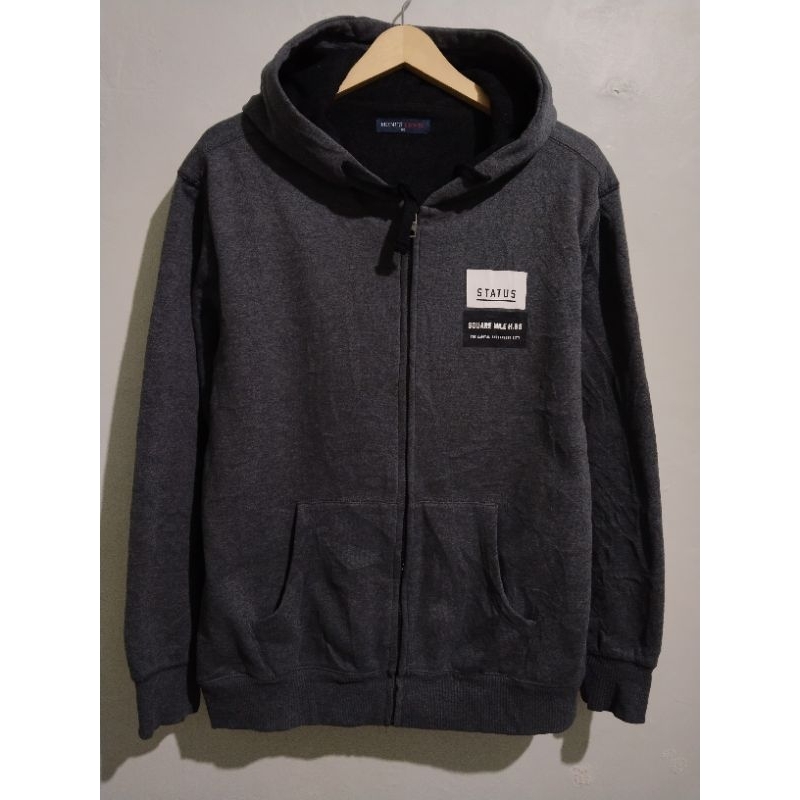 Henus Edwin Pernah Dipakai Zipper Hoodie