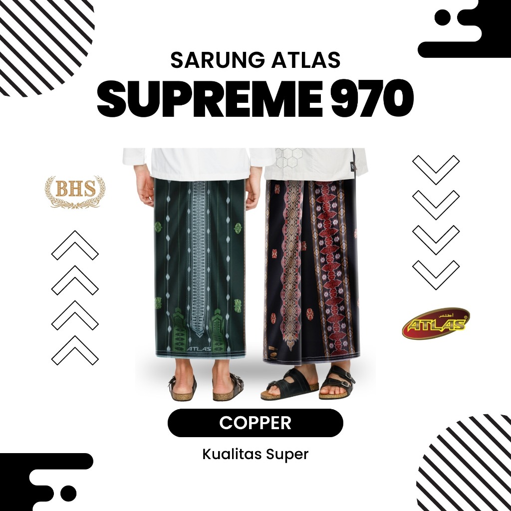 SARUNG ATLAS SUPER PREMIUM 970 COPPER