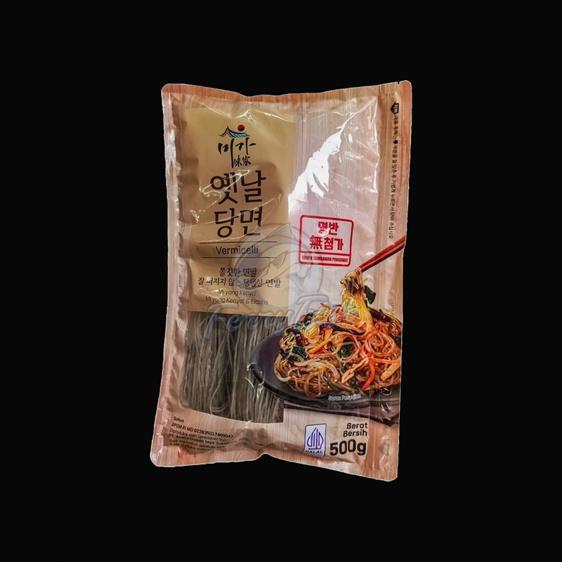 

Korean Vermicelli / Sohun Soun Bihun Korea / Dangmyeon Japchae 500 Gram