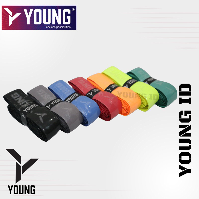 [ YOUNG ] GRIP KARET BADMINTON YOUNG PU SOFT GRIP