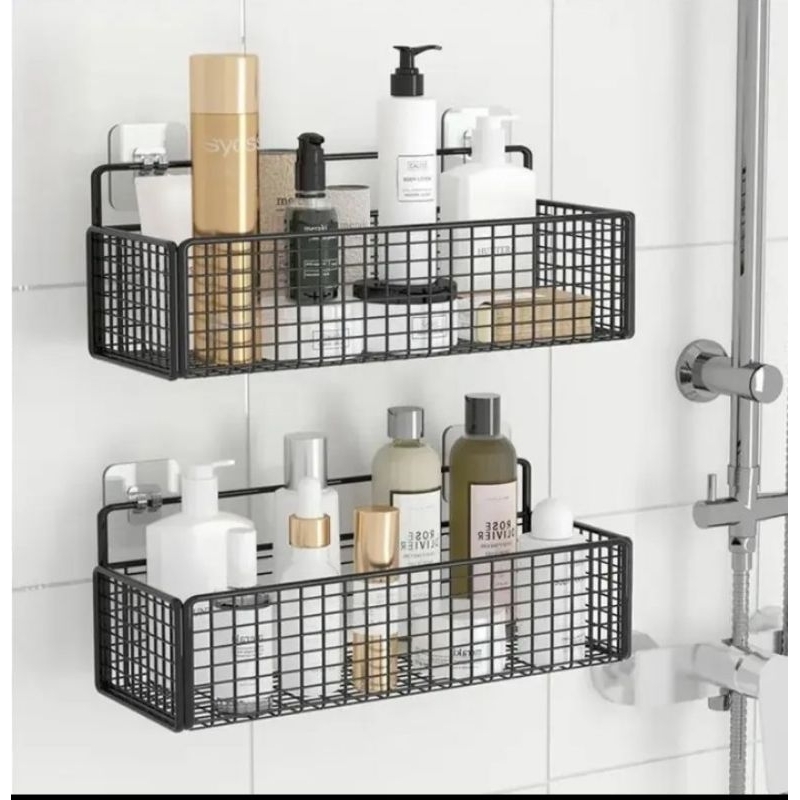 RAK KERANJANG BESI/STORAGE TEMPEL DINDING BESI,RAK TEMPEL DINDING