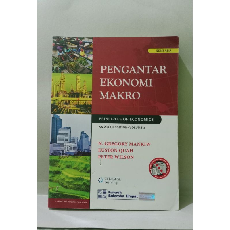 pengantar Ekonomi Makro edisi Asia N. Gregory Mankiw buku ORIGINAL Second