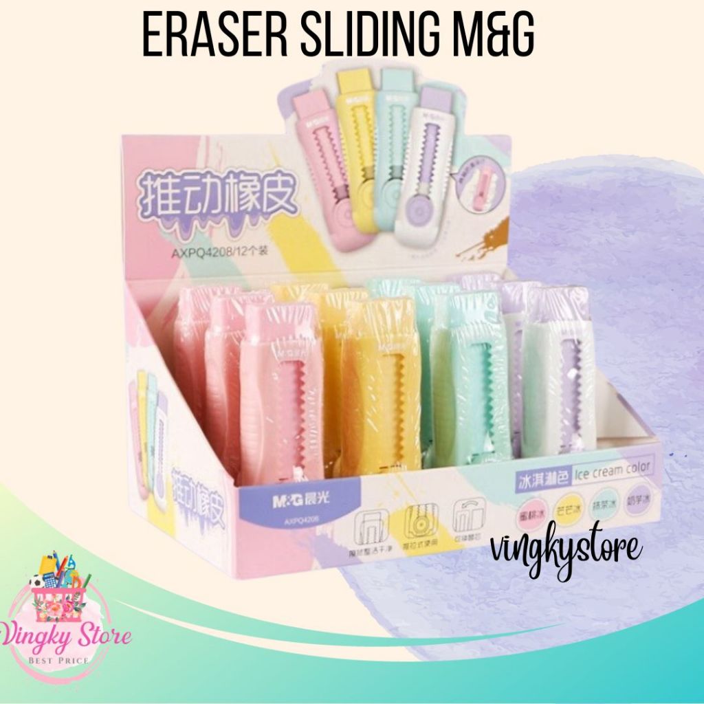 

Penghapus Mekanik / Sliding Eraser M&G