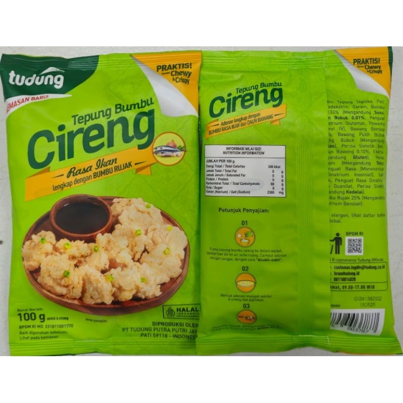 

Tudung Tepung Bumbu Cireng 100gr