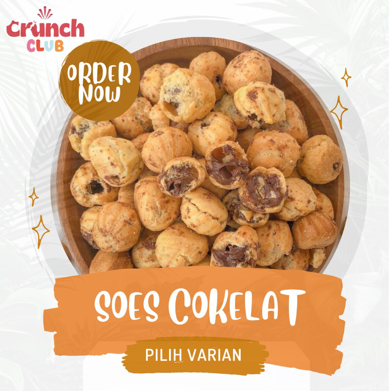 

Crunch Club - Soes Cokelat Lumer