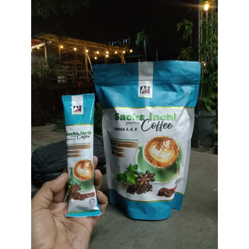 

Sacha Inchi Premix Coffee Omega 3 6 9 / Kopi Omega 3 6 9 / Kopi Sacha Inchi Omega 3 6 9 Promo / Sacha inchi coffee