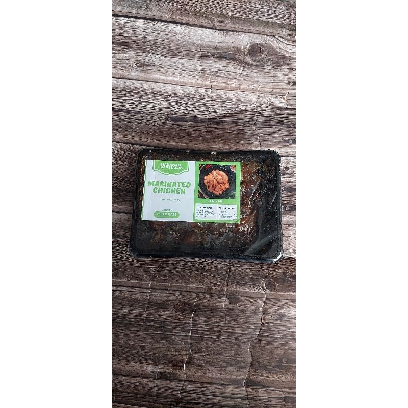 

Ayam Slice Marinasi 250 gr Barbeque Teriyaki blackpeper