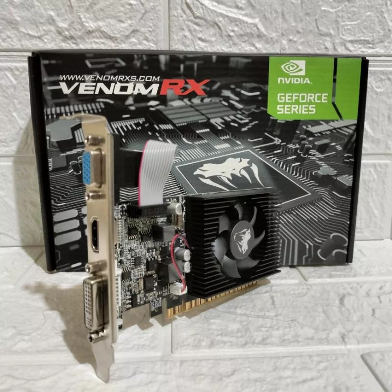 VENOMRX GT 610 2G D3 VGA Card Venom RX 2GB GT610 DDR3