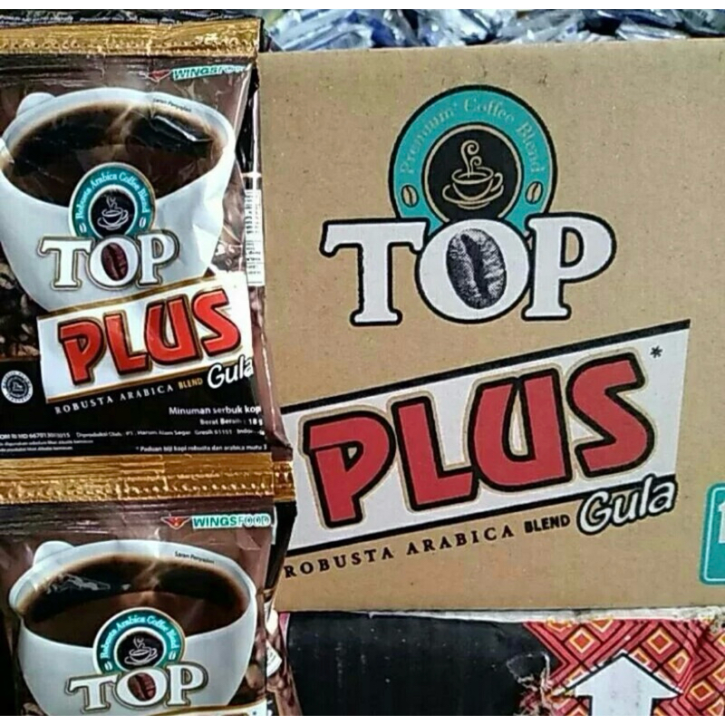 

[ 1 Dus ] Kopi Top Plus Gula isi 120 pcs