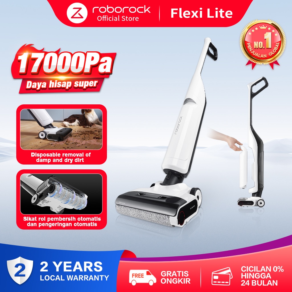 Roborock Flexi Lite WD3D3A01-01 - Robot Vacuum Cleaner