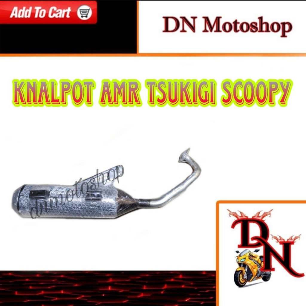 Knalpot AMR Tsukigi Scoopy