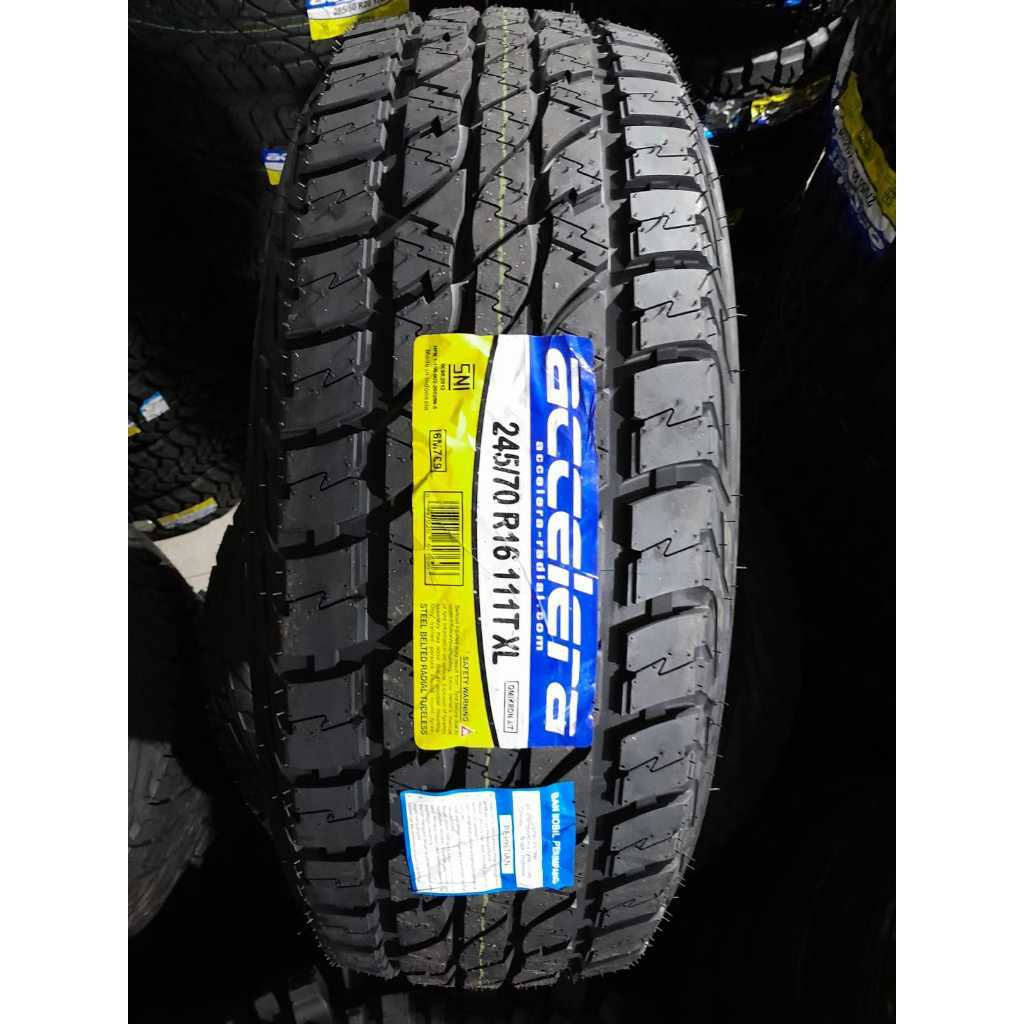 Jual ban semi offroad ukuran 245 70 R16 Merk accelera omikron at