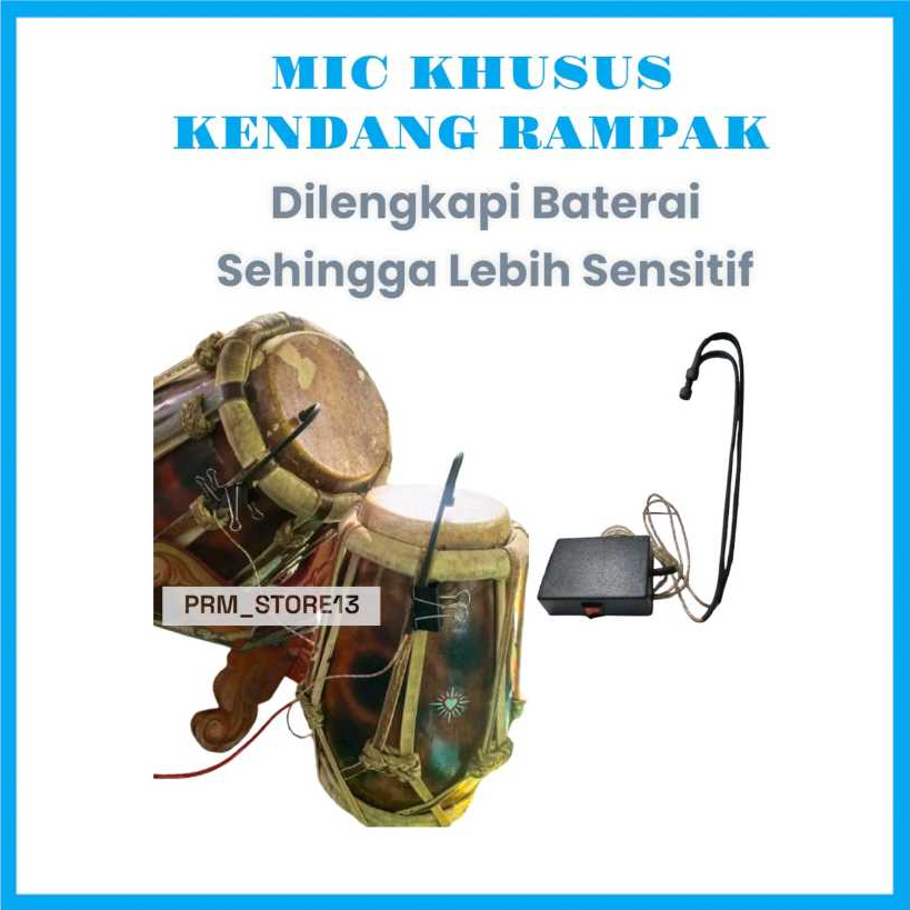 [PROMO] Mic kendang rampak - mik gendang rampak - mic kendang jaipong - Mic Gendang Tanjidoran