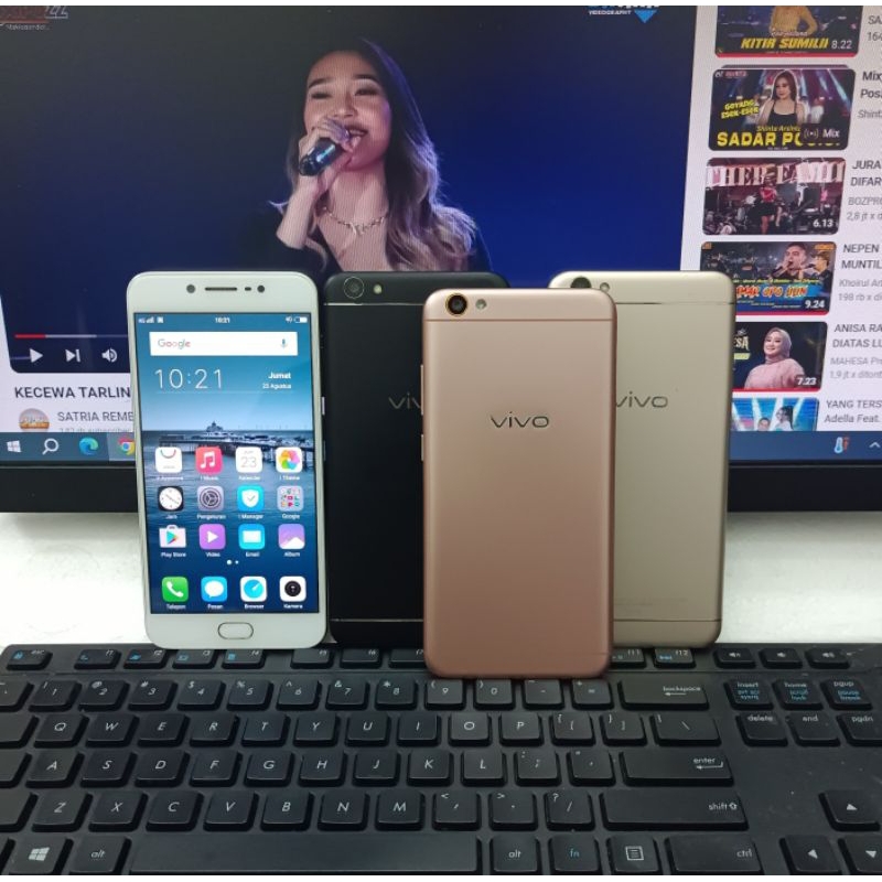 vivo y67 ram 4gb rom 32gb second original