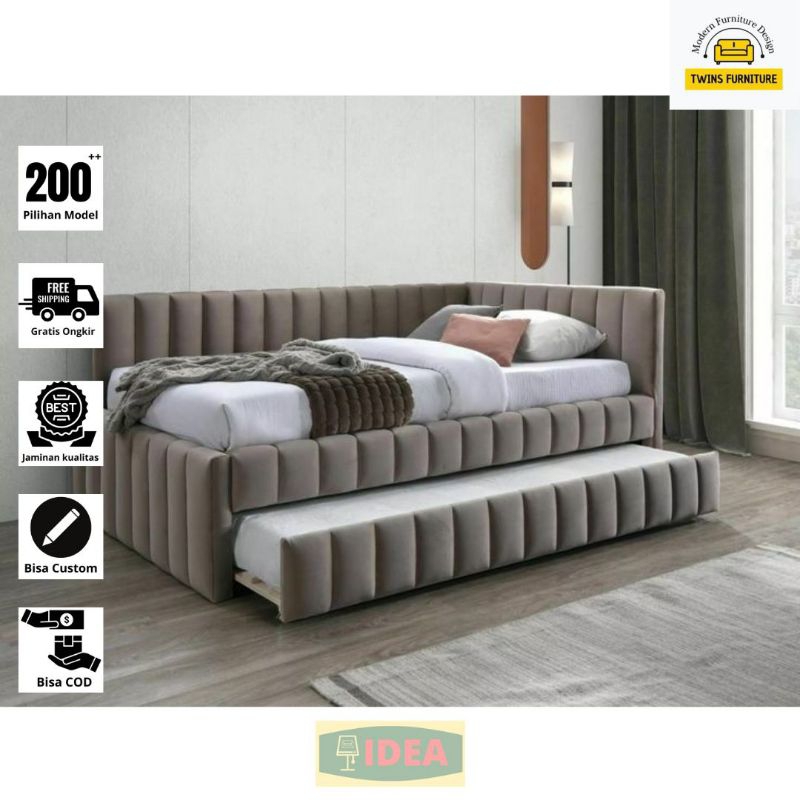 IDEA - Sofa Bed/Kasur Minimalis/Sofa Multifungsi Busa Super Empuk