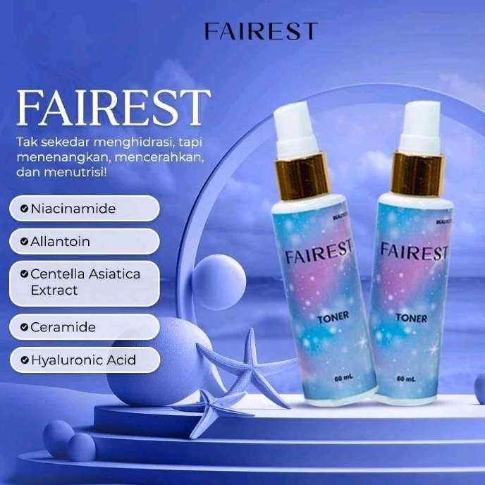 Fairest Toner 60 ml Perawatan Wajah dan Kecantikan Wanita