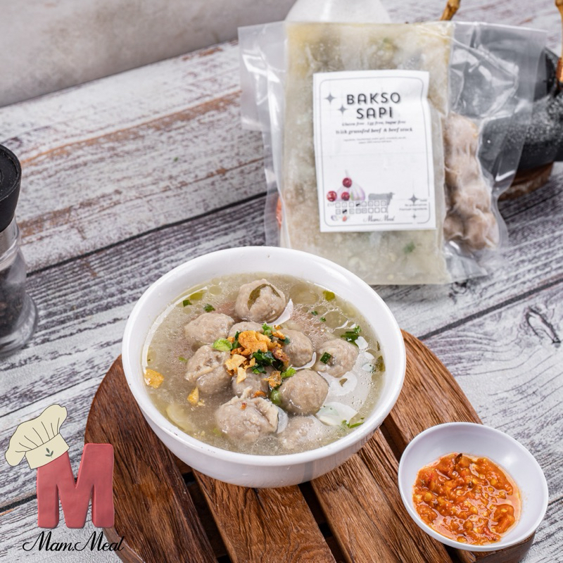 

Bakso Sapi Kuah Gluten Free, Egg free, Sugar Free by Mam.Meal