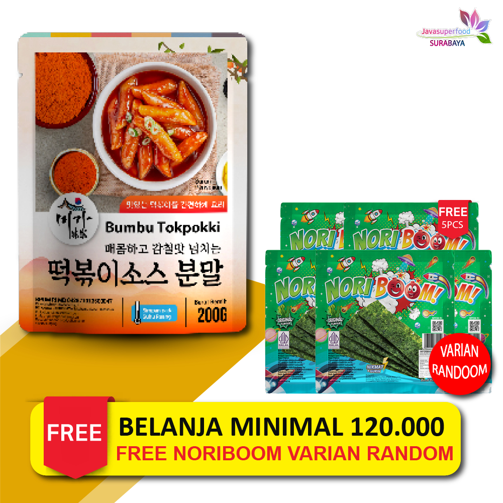 

Bumbu Tokpokki Miga / Tteokbokki Bumbu / Toppoki Bumbu 200g