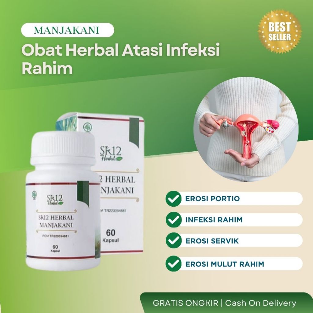 Obat Erosi Portio, Erosi Serviks, Erosi Mulut Rahim, Infeksi Rahim, Rahim Turun