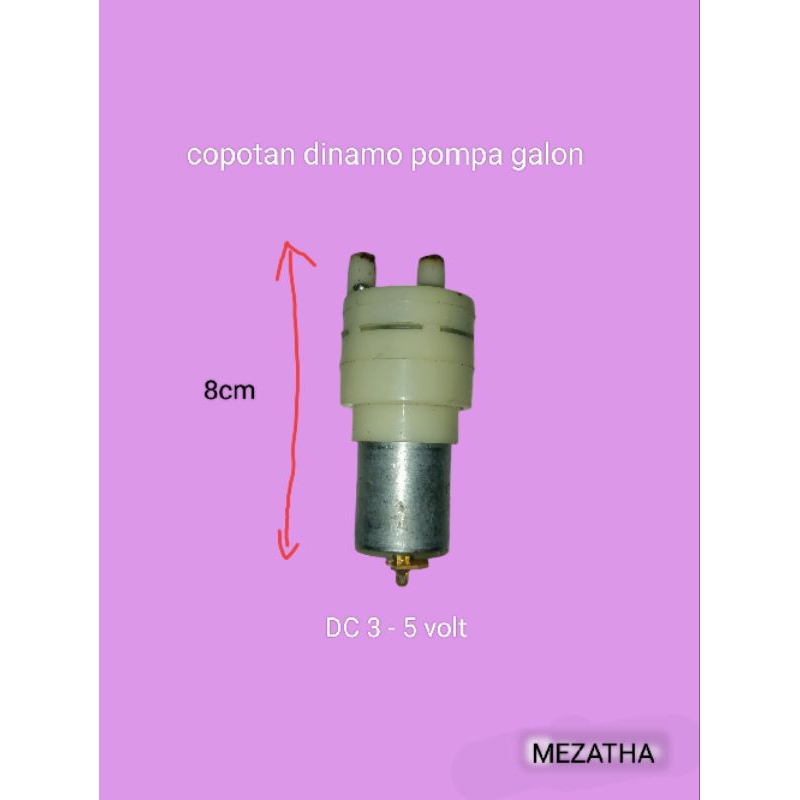 dinamo pompa galon