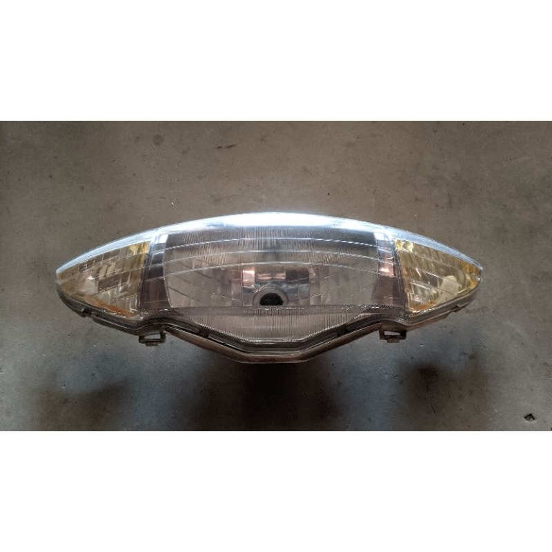 reflektor lampu depan baby matic copotan