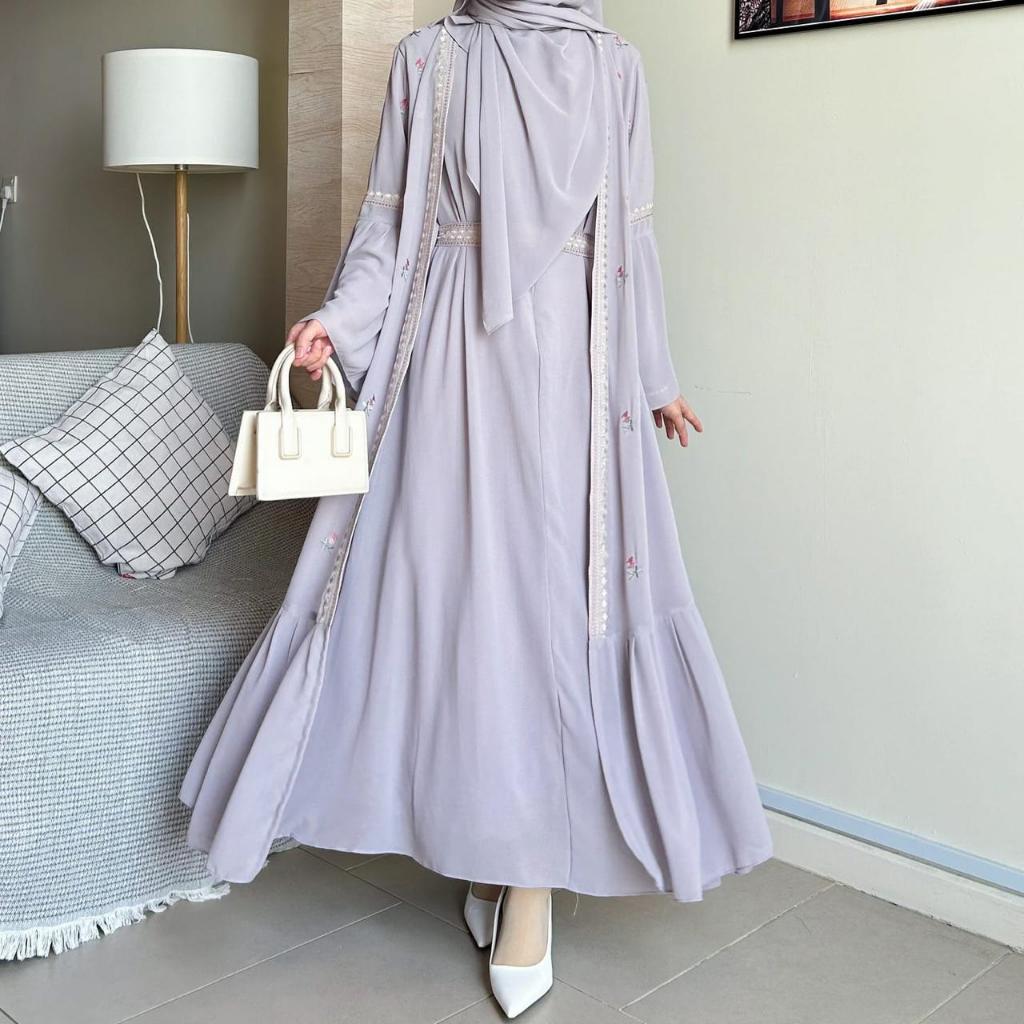 Savana abaya gamis ceruti babydoll