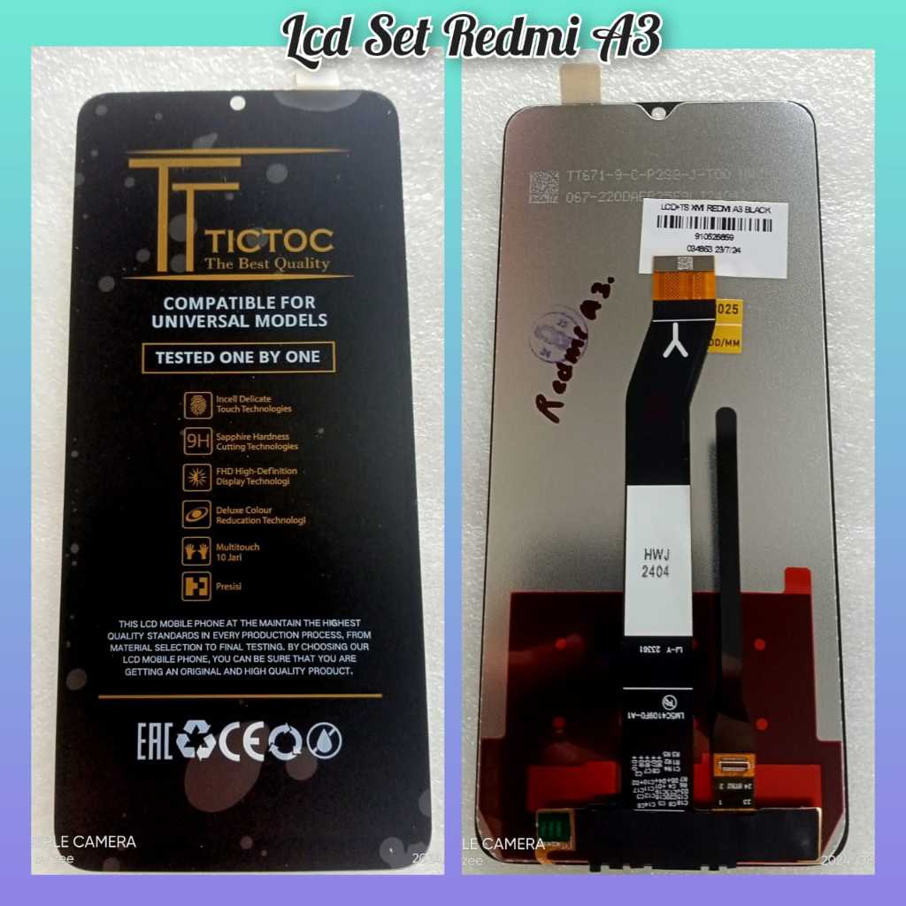 Lcd Set Redmi A3 Incell Lcd Fullset Redmi A3 Incell