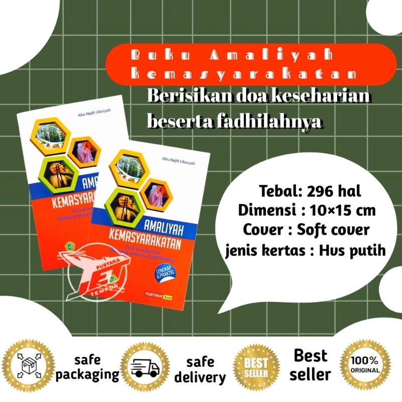 

BUKU AMALIYAH KEMASYARAKATAN, TUNTUNAN IBADAH, PRAKTEK UBUDIYYAH, DOA DOA,sholawat dan fadhilahnya.