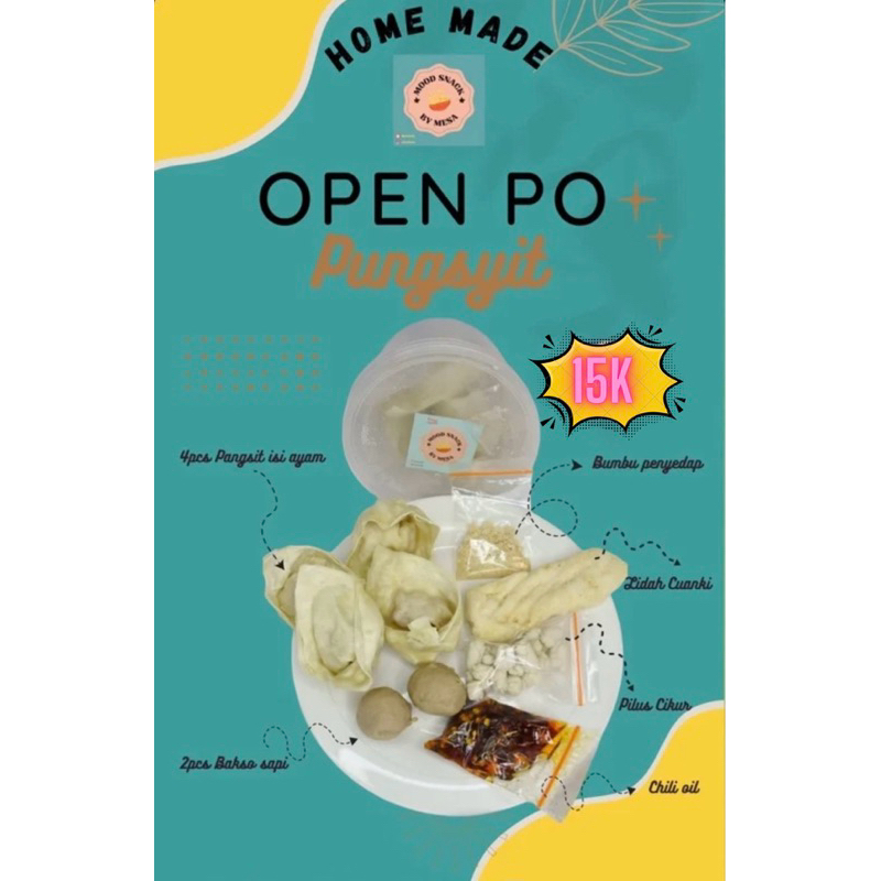 

Pangsit kuah isi ayam