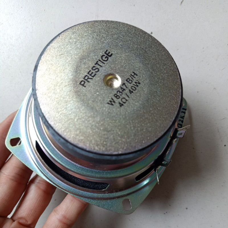 SPEAKER WOOFER PRESTIGE 40 WATT 4 OHM W8347 B/H SPEAKER 4 INCH