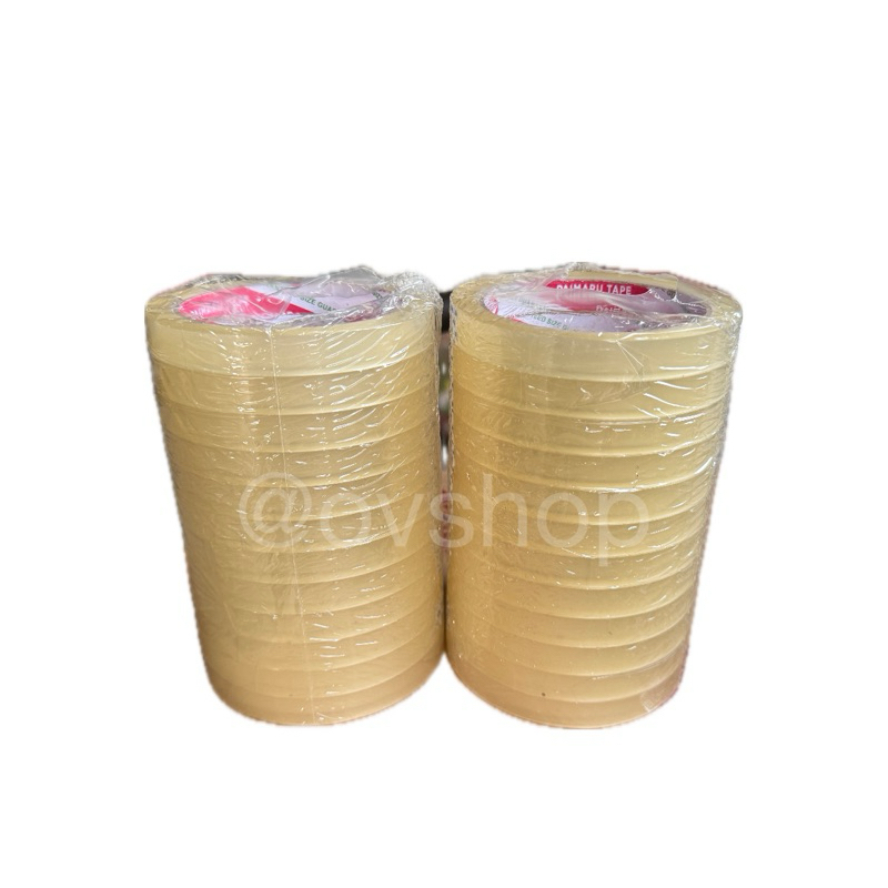

Isolasi Selotip Daimaru 12mm x 72 yard