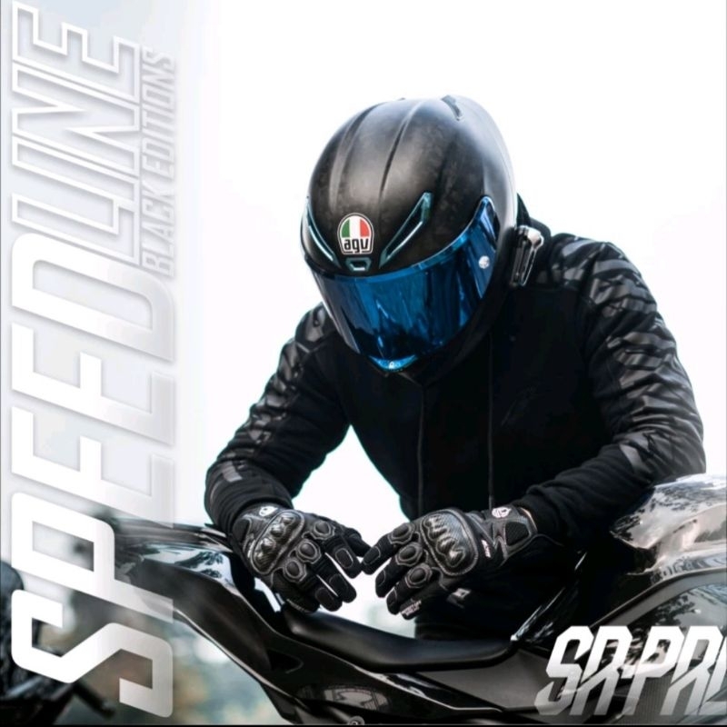 Hoodie Exclusive SR-PROJECT Speed Line Black Edition