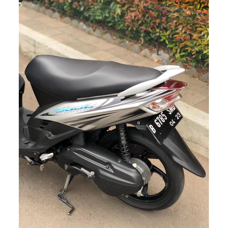 striping lis sticker standar ori yamaha mio soul 2007 silver stiker mio soul silver 2007