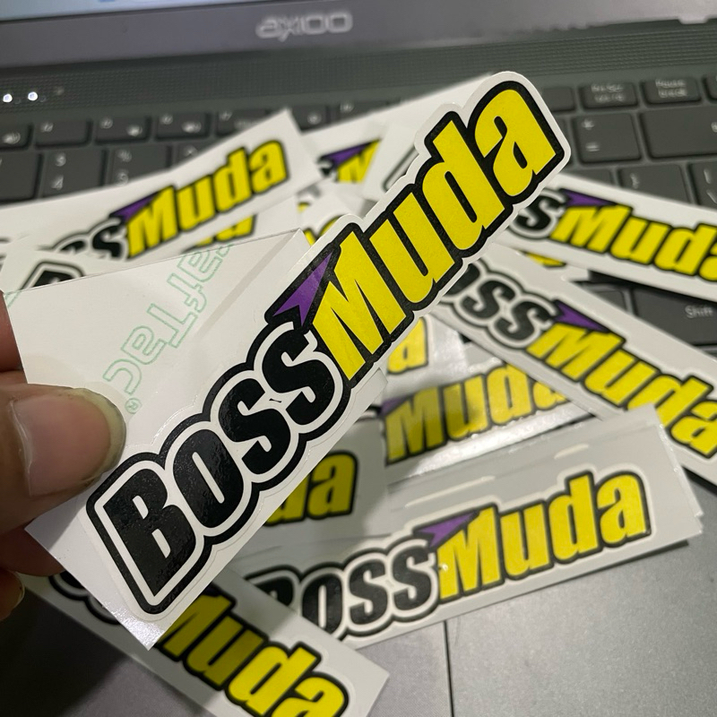 

sticker|stiker keren boss muda 021