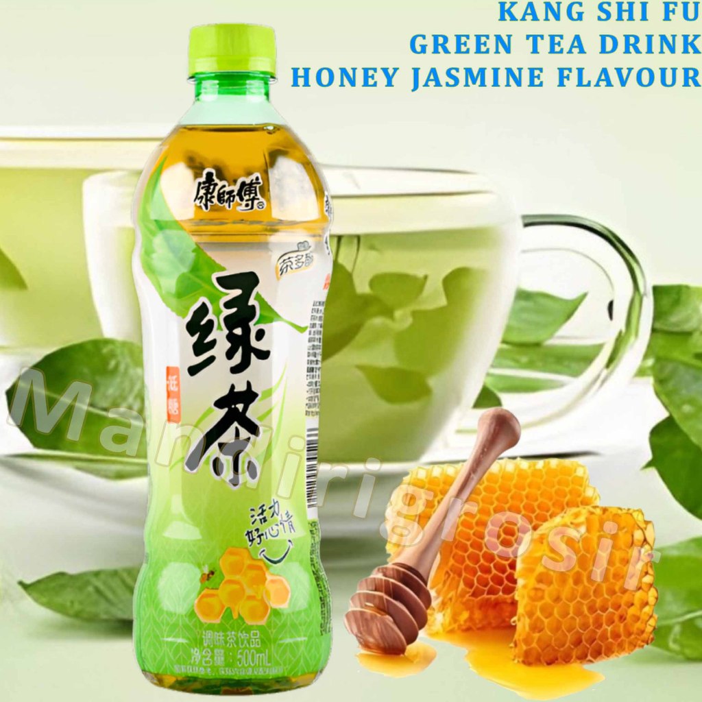 

Green Tea Drink Honey Jasmine * Kang Shi Fu * Minuman Teh Rasa Madu & Melati * 500ml