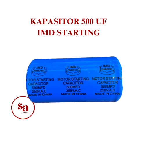 KAPASITOR 500 UF IMD STARTING Terbaik Termurah Kualitas Super Bagus