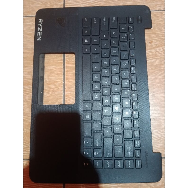 Frame Keyboard original asus X455L hitam