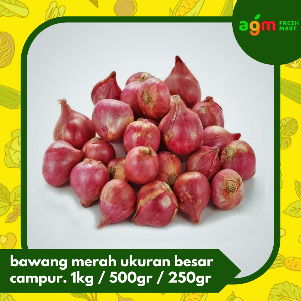 

bawang merah fresh ukuran besar campur