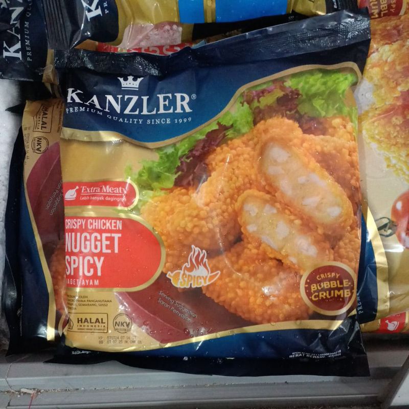 

Kanzler nugget spicy 450gr