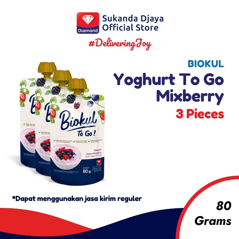 

Biokul Yogurt To Go Mixberry 80 Gr [isi 3]