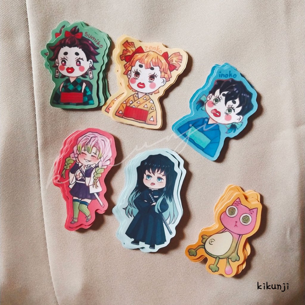 

kikunji | Demon Slayer | Kimetsu no Yaiba Die cut Sticker