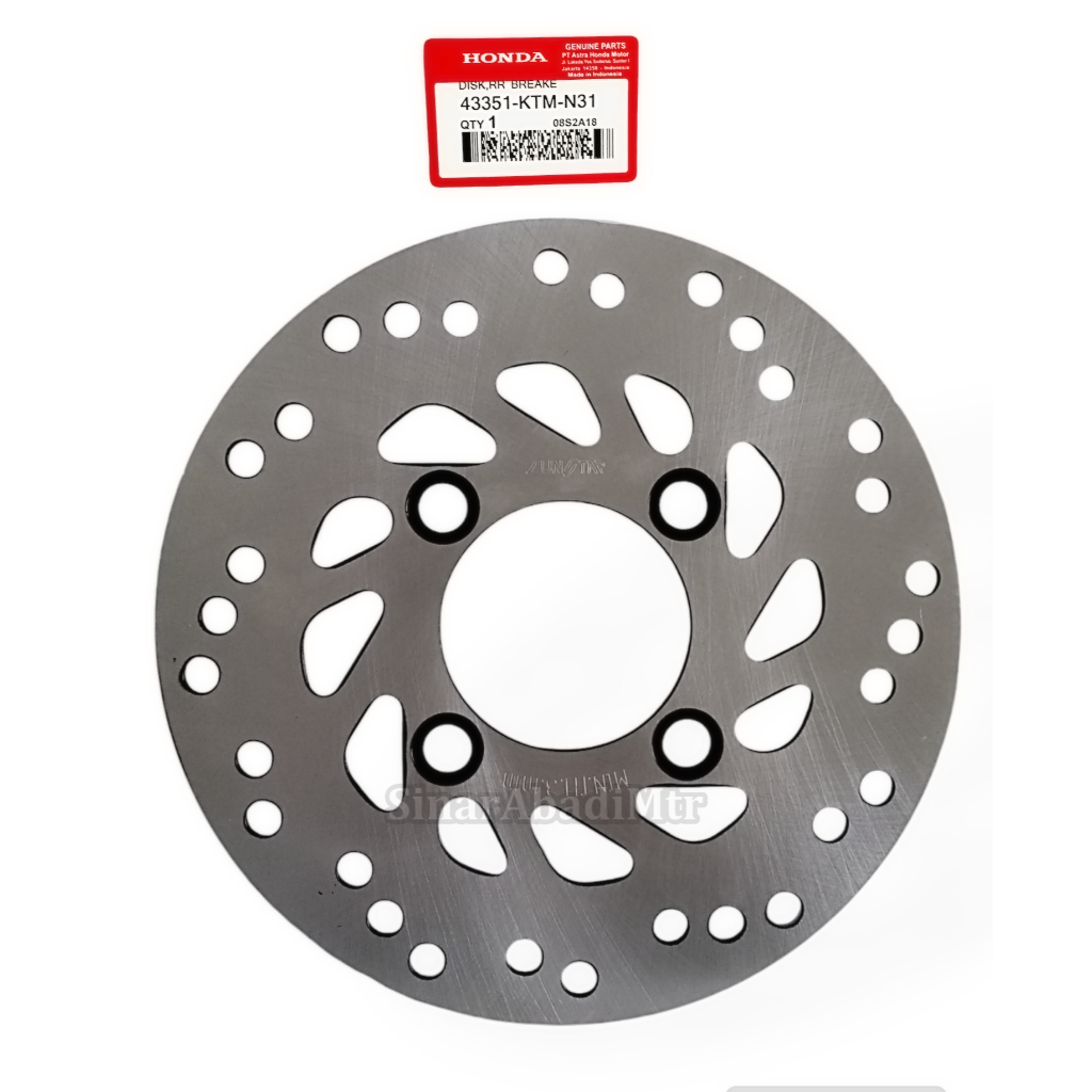Piringan Cakram Belakang Supra X 125 Blade New CS1