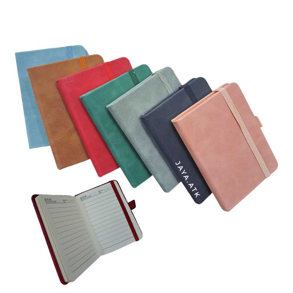 

NOTEBOOK BUKU CATATAN NOTES A7 KECIL POLOS WARNA SOUVENIR KADO DIARY MEMO BUKU SAKU