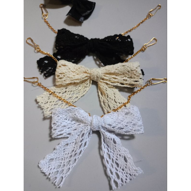 konektor masker pita strap masker pita renda