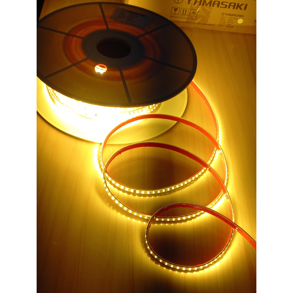 YAMASAKI Led Selang 120 LED CUT 10CM 10METER 220V -BACA DESKRIPSI PRODUK