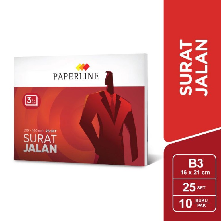 

Kirim Langsung Surat Jalan Paperline 3ply NCR 1pak1buku E84