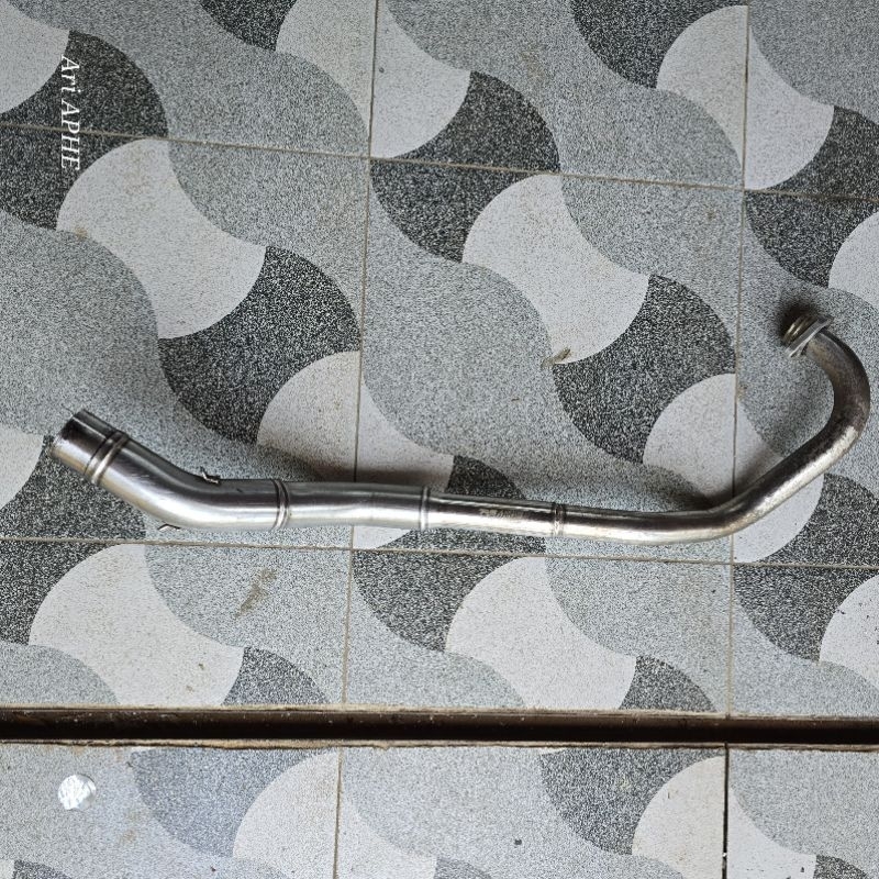 Header pipa leher knalpot original r9 mx king 150